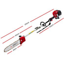 Giantz Pole Chainsaw Petrol 2 Stroke Tree Pruner Long Reach Saw 12 Inch Bar-2