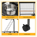 i.Pet Bird Cage Large Cages 155cm Parrot Aviary Stand-Alone Budgie Wheels Castor-6