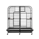 i.Pet Bird Cage Extra Large Aviary 185cm Pet Parrot Cage Castor Wheel Removable Divider-3