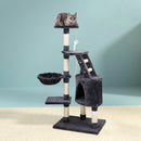 i.Pet Cat Tree 120cm Tower Scratching Post Scratcher Wood Condo House Bed Toys-8