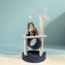 i.Pet Cat Tree 76cm Scratching Post Tower Scratcher Condo House Hanging toys-8