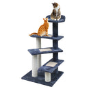 i.Pet Cat Tree 100cm Scratching Post Scratcher Tower Wood Condo House Trees Bed-1