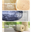 i.Pet Cat Tree 100cm Scratching Post Scratcher Tower Wood Condo House Trees Bed-4