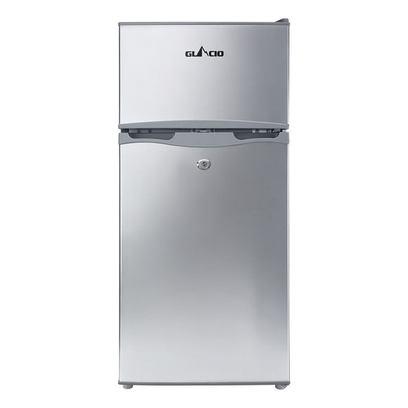Glacio 100L Portable Fridge Freezer Bar Upright 12V/24V/240V Camping Caravan