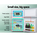 Glacio 65L Portable Fridge Freezer Bar Upright 12V/24V/240V Camping Caravan-4