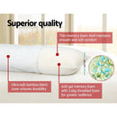 Giselle Bedding Body Support Pillow Bamboo Cover-5