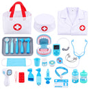 Keezi Kids Doctor Play Set Pretend Dentist Play Set Toy Medical Kits 30PCS-4