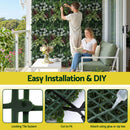 Gardeon 4PCS Artificial Plant Wall Panels 40X60CM Boxwood Panel Flower Backdrop Backyard Green Decor-5