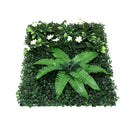 Gardeon 4PCS Artificial Plant Wall Panels 40X60CM Boxwood Panel Leaf Backdrop Backyard Green Decor-3
