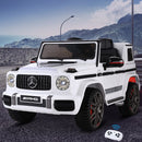 Kids Electric Ride On Car Mercedes-Benz Licensed AMG G63 Toy Cars Remote White-7