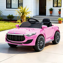 Rigo Kids Electric Ride On Car Toys Cars Headlight Music Remote Control 12V Pink-1