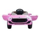 Rigo Kids Electric Ride On Car Toys Cars Headlight Music Remote Control 12V Pink-3