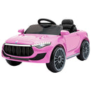 Rigo Kids Electric Ride On Car Toys Cars Headlight Music Remote Control 12V Pink-1