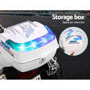 Rigo Kids Ride On Motorbike Motorcycle Car White-7