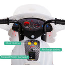 Rigo Kids Ride On Motorbike Motorcycle Car Toys White-6