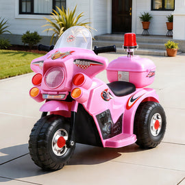 Rigo Kids Ride On Motorbike Motorcycle Car Pink