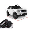 Rigo Kids Electric Ride On Car SUV Range Rover-inspired Cars Remote 12V White-2