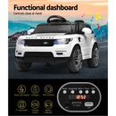 Rigo Kids Electric Ride On Car SUV Range Rover-inspired Cars Remote 12V White-5