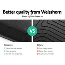 Weisshorn Car Floor Mats Rubber Fits Ford Ranger PX PX2 PX3 Dual Cab 2011-2022 3D-4