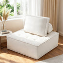 Artiss Floor Sofa Lounge Chair with Pillow-1