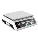 Emajin Scales Digital Kitchen 40KG Weighing Scales Platform Scales White LCD-1