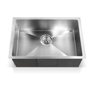 Cefito Kitchen Sink 60X45CM Stainless Steel Basin Single Bowl Silver-3