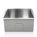 Cefito Kitchen Sink 36X36CM Stainless Steel Nano Basin Single Bowl Silver-3