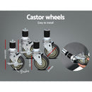 Cefito 1829 x 762mm Commercial Stainless Steel Kitchen Bench with 4pcs Castor Wheels-7