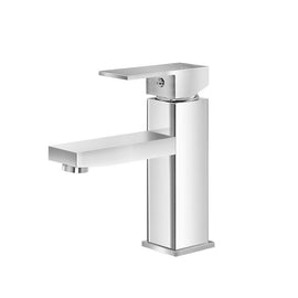 Cefito Bathroom Basin Mixer Tap Square Faucet Vanity Laundry Chrome - 0