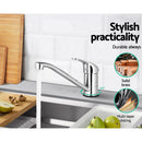 Cefito Kitchen Mixer Tap Mixer Long Spout Sink Faucet Basin Laundry Chrome-5