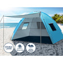Weisshorn Camping Tent Beach Portable Hiking Sun Shade Shelter Fishing 4 Person-5