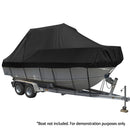 Seamanship Boat Cover 25-27ft Trailerable Jumbo Marine 600D Heavy Duty Black-2