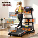 Everfit Treadmill Electric Home Gym Fitness Exercise Machine w/ Sit Up Bar 450mm-5