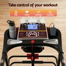 Everfit Treadmill Electric Home Gym Fitness Exercise Machine w/ Massager 480mm-8