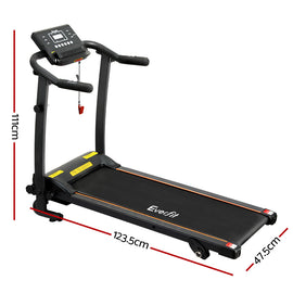 Everfit Treadmill Electric Home Gym Fitness Exercise Machine Foldable 370mm - 0
