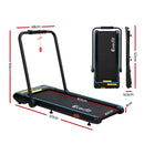 Everfit Treadmill Electric Walking Pad Under Desk Home Gym Fitness 420mm Remote-2