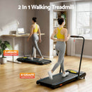 Everfit Treadmill Electric Walking Pad Under Desk Home Gym Fitness 420mm Remote-4