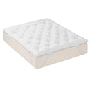 Giselle King Pillow Top Mattress Topper 1300GSM White Duck Feather For Old Bed Upgrade 5cm Thick-9