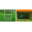 Everfit 16FT Trampoline for Kids w/ Ladder Enclosure Safety Net Rebounder Orange-8