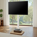 Artiss TV Stand 24-55" Swivel Height Adjustable Floor Mount for TVs-8