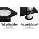 Artiss TV Stand 3 Tiers Storage Shelf Rack Tempered Glass Entertainment Unit-8