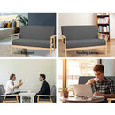 Artiss 2-Seater Sofa Armchair Skane-5