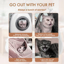 pet products Printed Space Capsule Cat Bag, Large Capacity Crossbody Dog Bag, Universal Pet Bag for All Seasons-6
