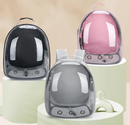 pet products Pet Space Capsule Backpack, Small Medium Cat Puppy Dog Carrier, Transparent Breathable Heat Proof, Pet Carrier for Travel Hiking Walking Camping, Grey-8