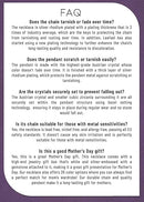 Infinity Love Heart Necklace, Birthstone Necklace for Women, Jewelry for Women with Healing Crystals, Allergy Free Pendant Necklace-14-Power-Golden Yellow Shade-6