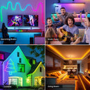 32.8ft LED Neon Rope Lights with APP/Remote Control,Flexible DIY Design,Music Sync Neon Lights for Wall Decor,Outdoor IP67 Waterproof, RGB Rope LED Lights for Bedroom,Livingroom,Gaming,Party-4
