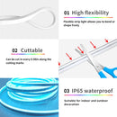 32.8ft LED Neon Rope Lights with APP/Remote Control,Flexible DIY Design,Music Sync Neon Lights for Wall Decor,Outdoor IP67 Waterproof, RGB Rope LED Lights for Bedroom,Livingroom,Gaming,Party-7