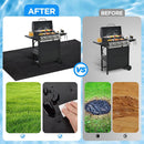 39*72 inches Under Grill Mat for Outdoor Grill,Fireproof Grill Pad for Fire Pit,Indoor Fireplace Mat Fire Pit Mat,Oil-Proof Waterproof BBQ Protector for Decks and Patios-2