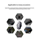 6PCS Wireless LED Lights for Car with Remote Control, Halloween Wireless LED Strobe Lights 8 Colors USB IP65 Waterproof Anti-Collision Warning Light for Car Interior Truck Drone Aircraft Bike-5