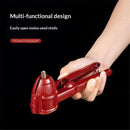 Nut Cracker Tool, Nutcracker Tool for All Nut Walnut Plier with Non-Slip Handle Red Pecan Nut Cracker Tool Multifunction Sheller Opener for Melon Seeds Walnut Chestnut-4
